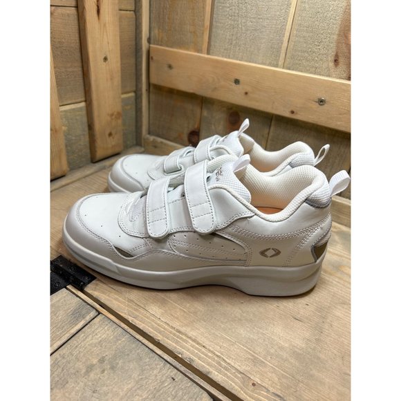 APEX AMBULATOR G8210M Mens Athletic Shoes US9 WIDE White Leather - Picture 5 of 8